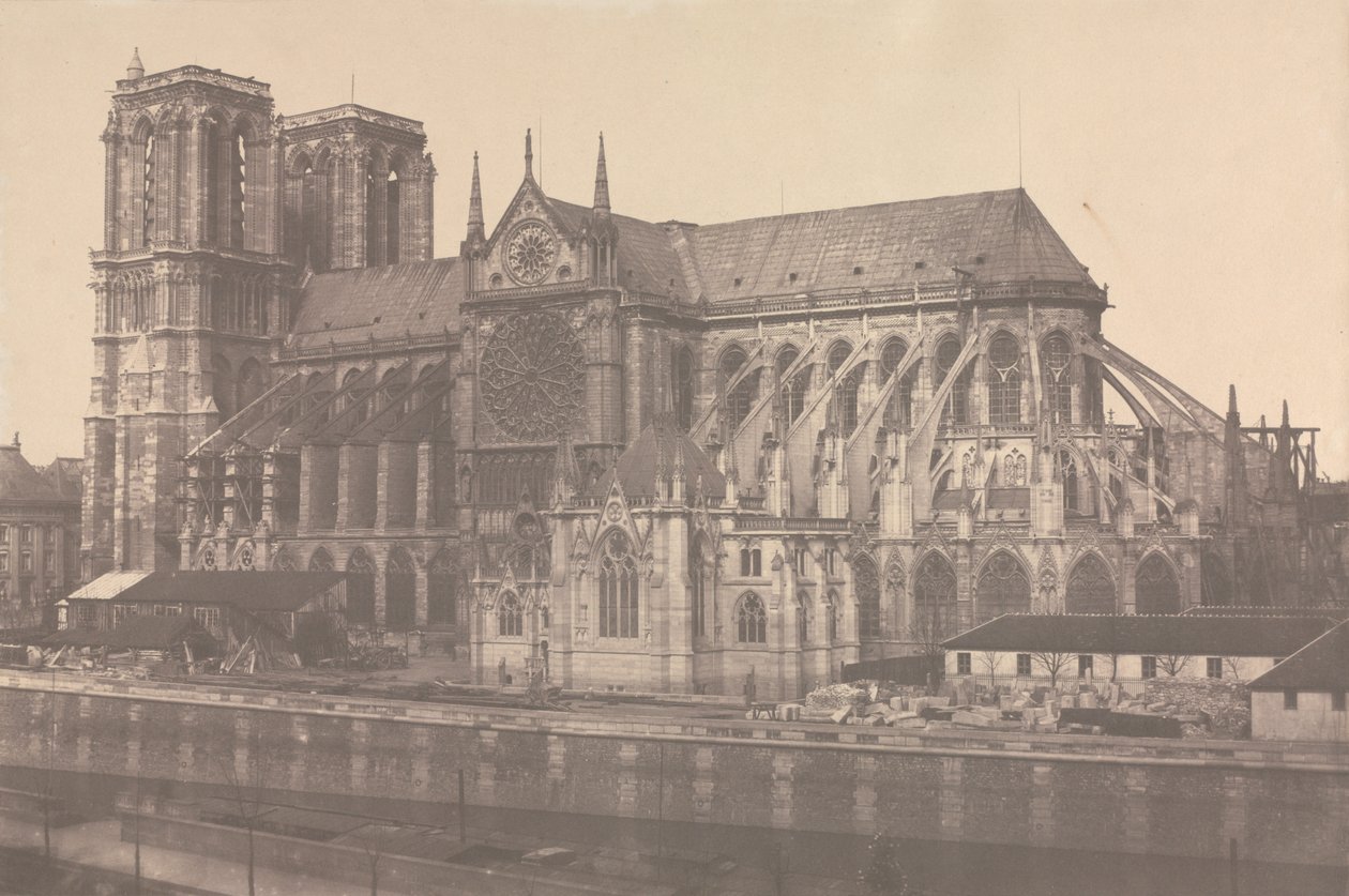 Notre Dame, Paris de Édouard Baldus