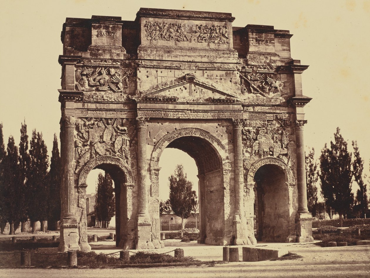 Orange. Arco antigo de Édouard Baldus