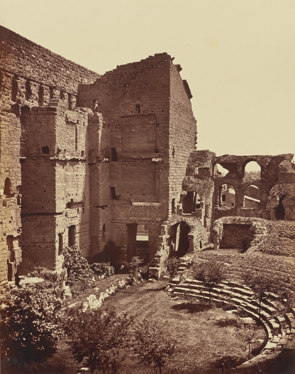 Orange. Teatro antigo de Édouard Baldus