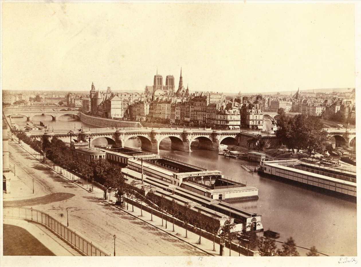 Panorama da Cité de Édouard Baldus