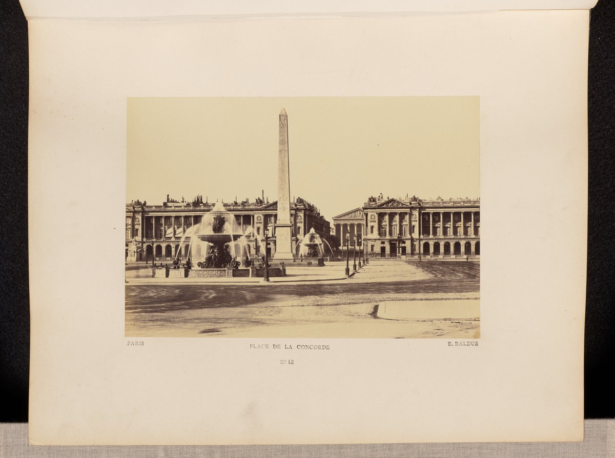 Praça da Concórdia (n.º 45) de Édouard Baldus