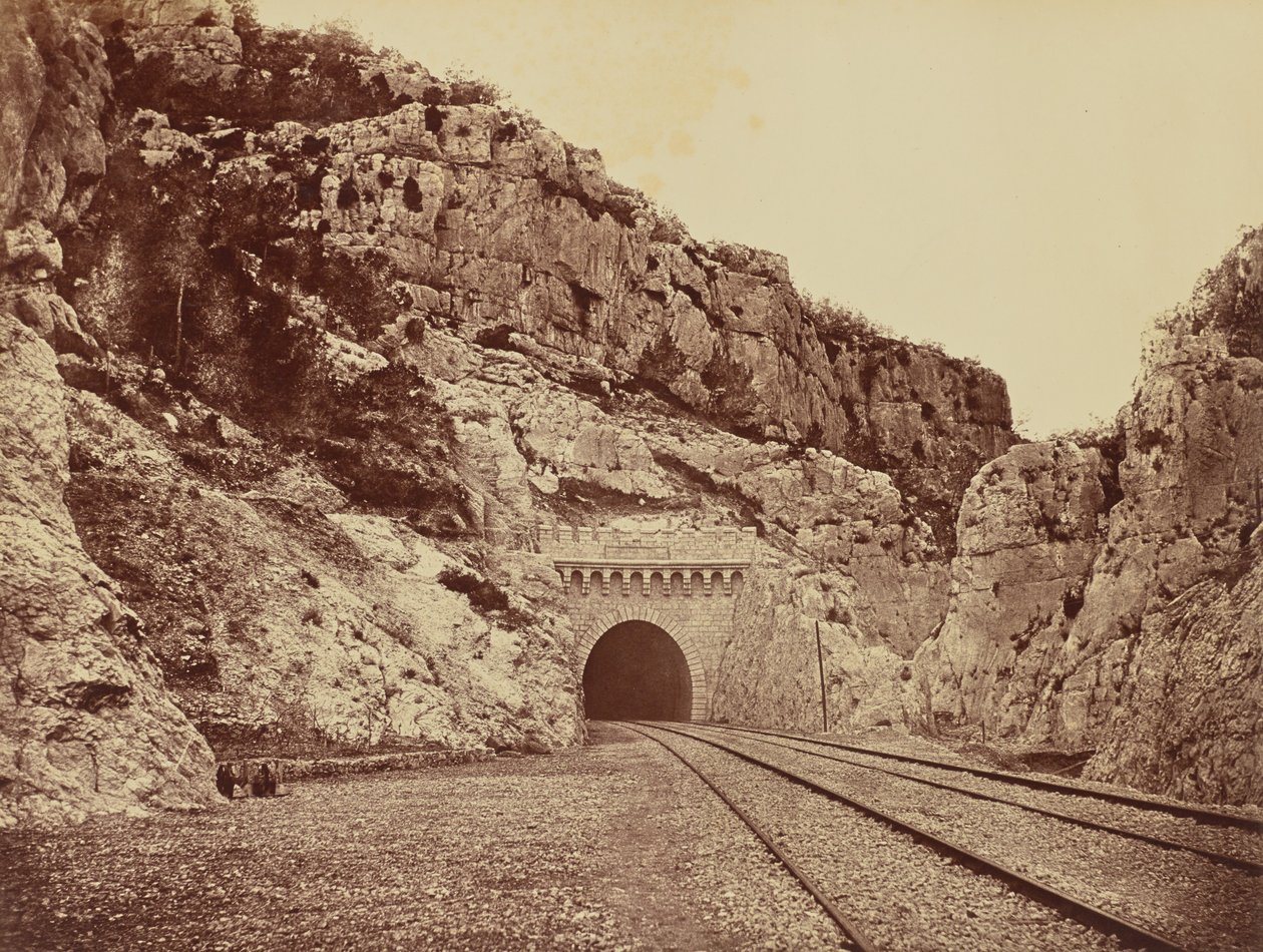 Túnel de La Nerthe de Édouard Baldus