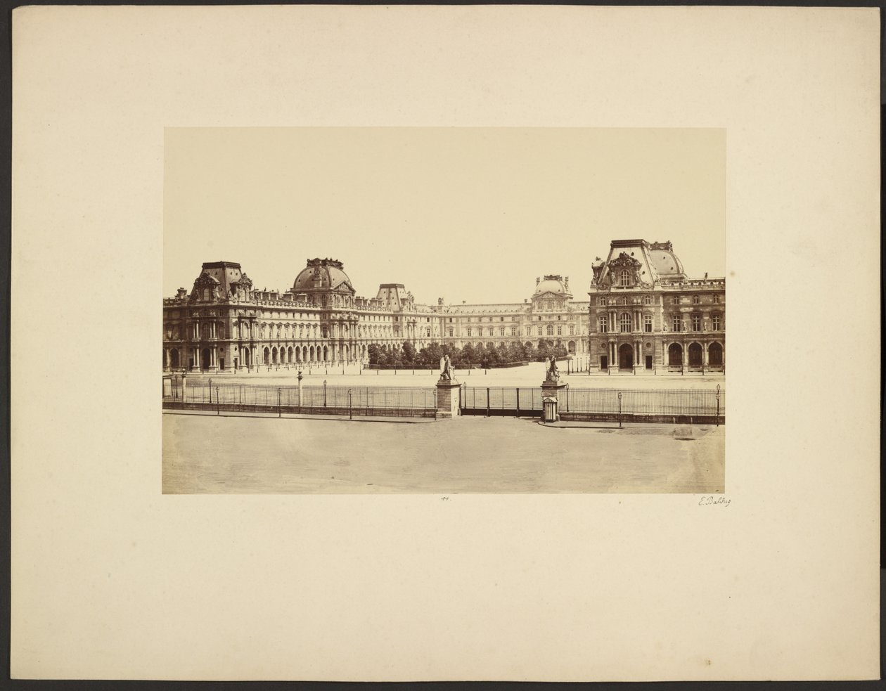 [O Louvre] de Édouard Baldus