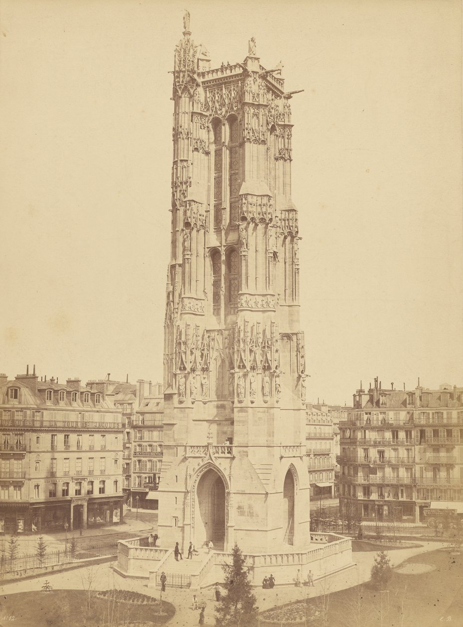 [Torre de Saint-Jacques] de Édouard Baldus