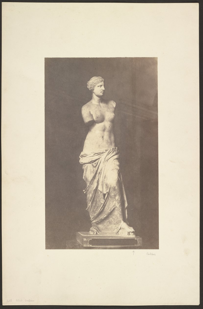 [Vénus de Milo]. de Édouard Baldus