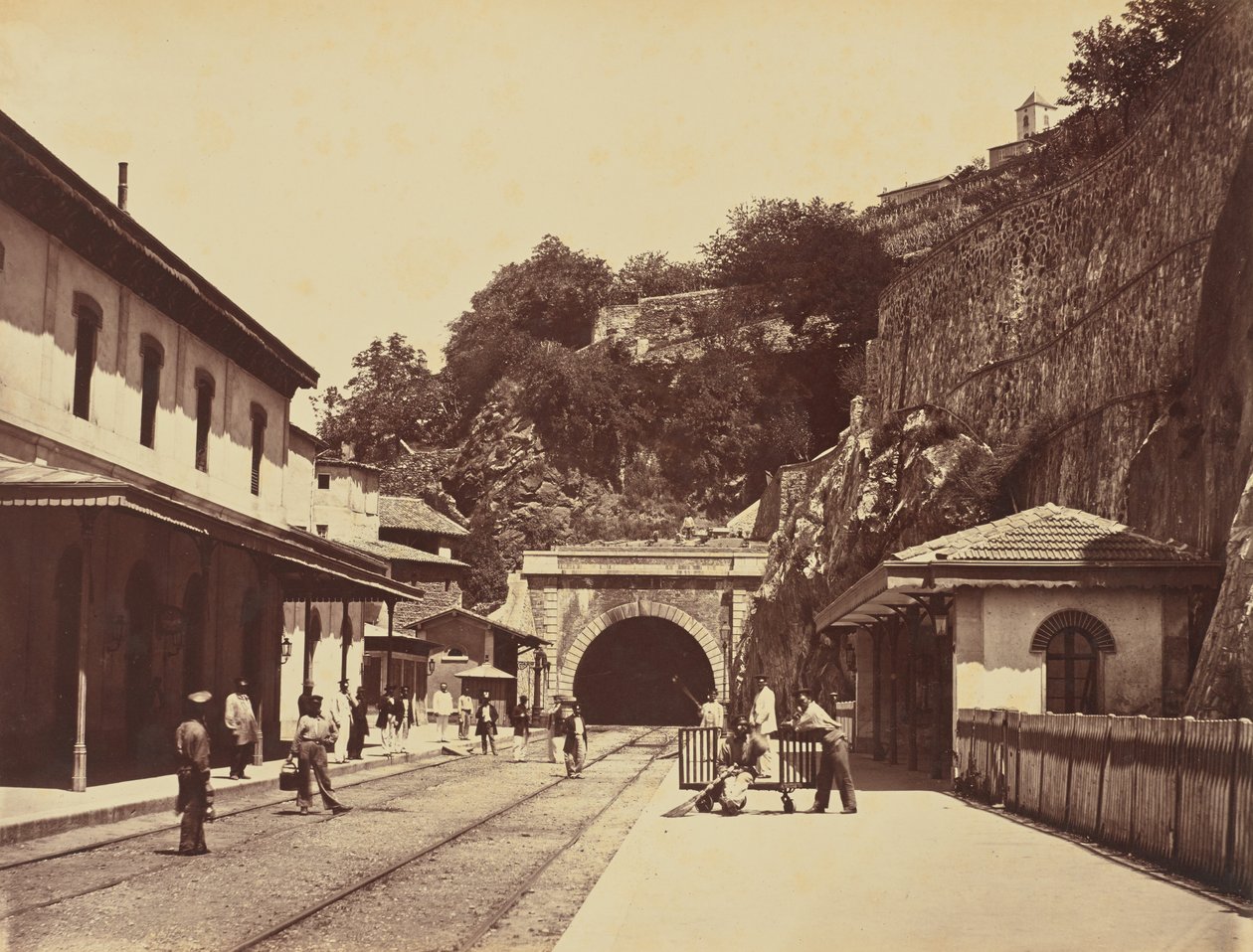 Viena. Subterrâneo de Édouard Baldus