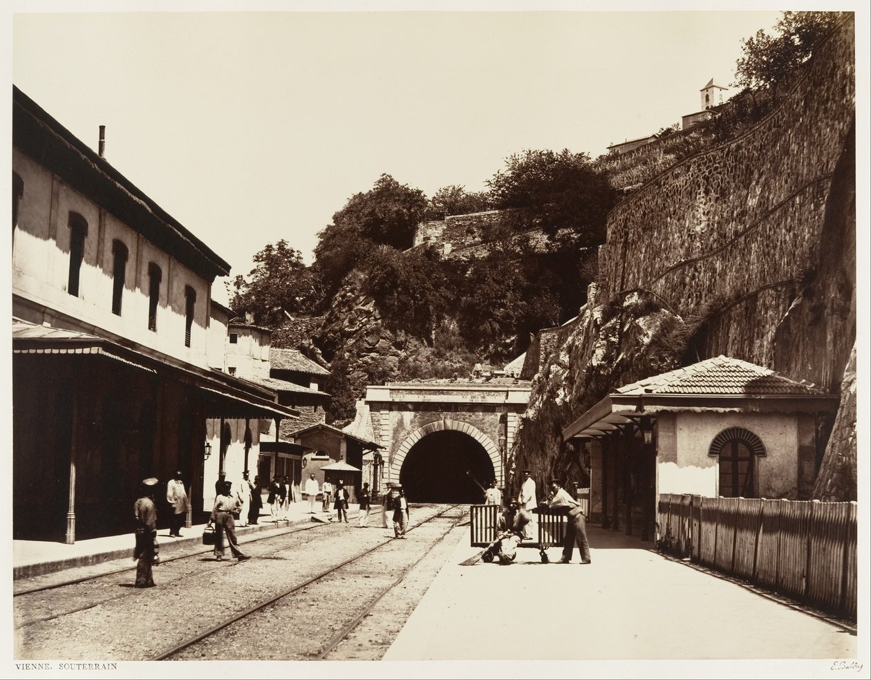 Viena, subterrâneo de Édouard Baldus