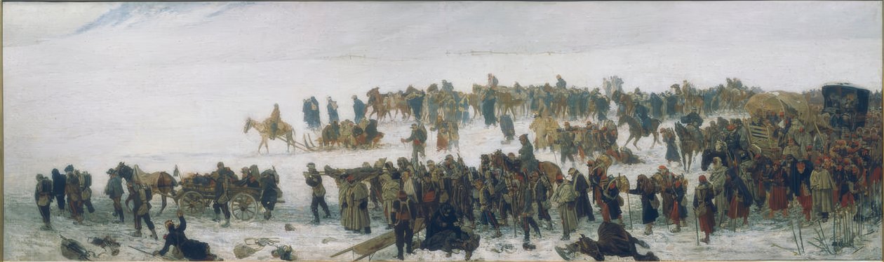 Comboio de feridos de Edouard Castres