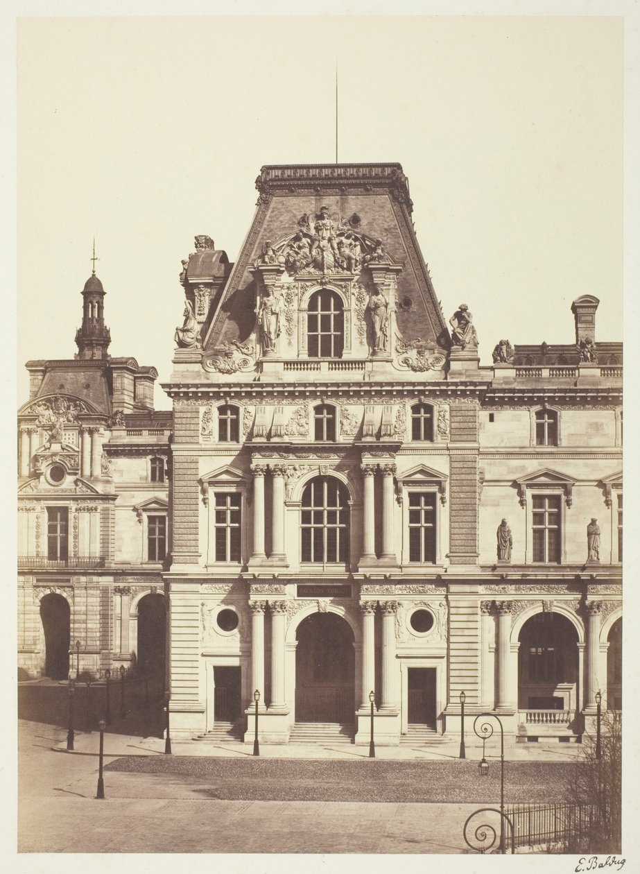 Les Tuileries de Edouard Denis Baldus