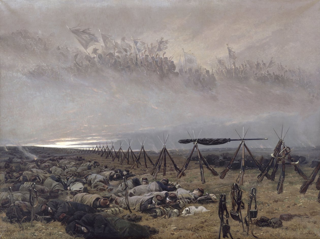 O sonho, 1888 de Jean Baptiste Edouard Detaille