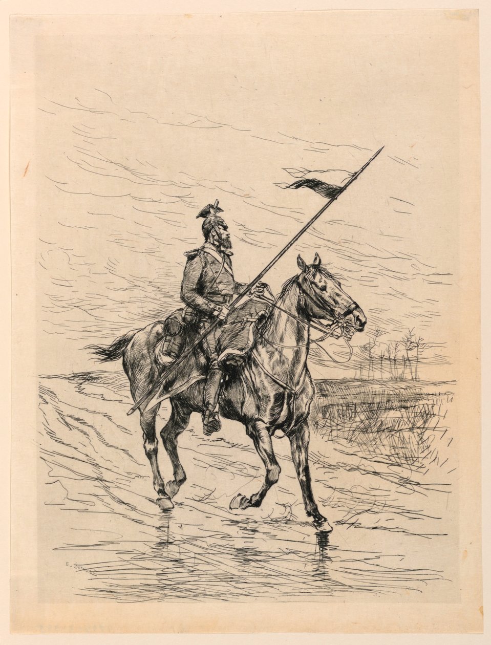 um uhlan de Edouard Detaille