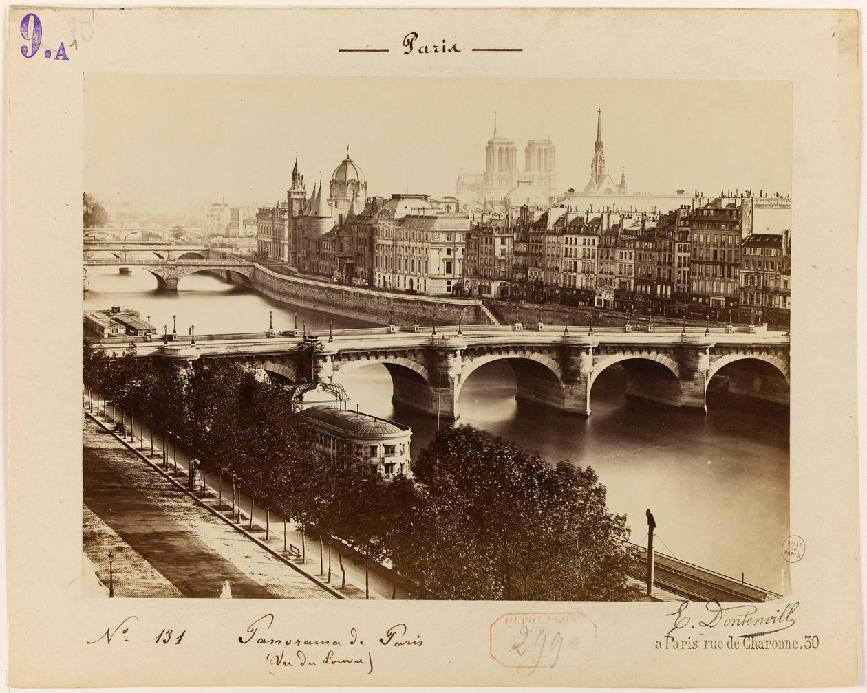 Paris de Edouard Dontenville