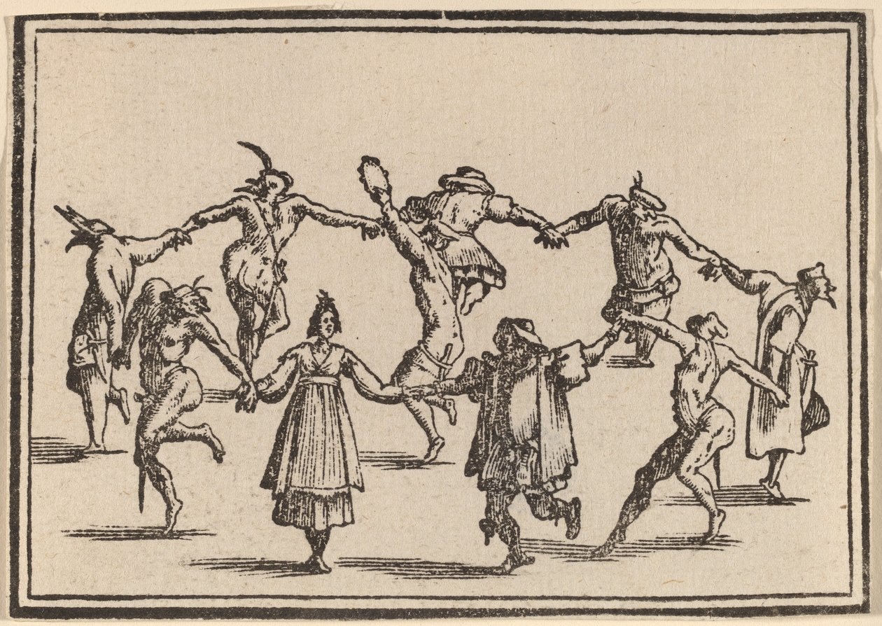 A danca de Edouard Eckman after Jacques Callot