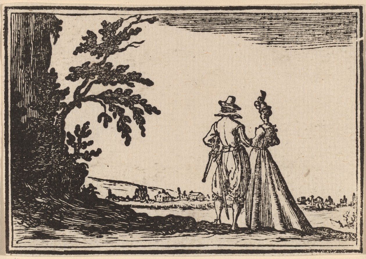 O Passeio de Edouard Eckman after Jacques Callot