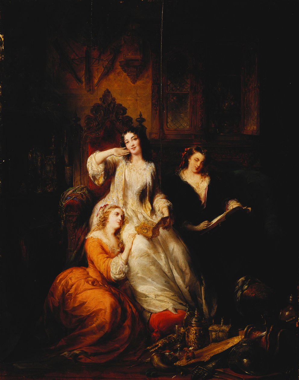 A herança, 1851 de Edouard Ender