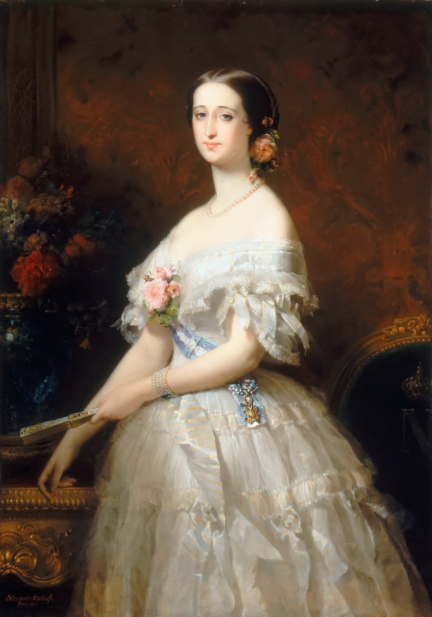 Eugénie de Montijo, Empress of the French de Edouard Louis Dubufe