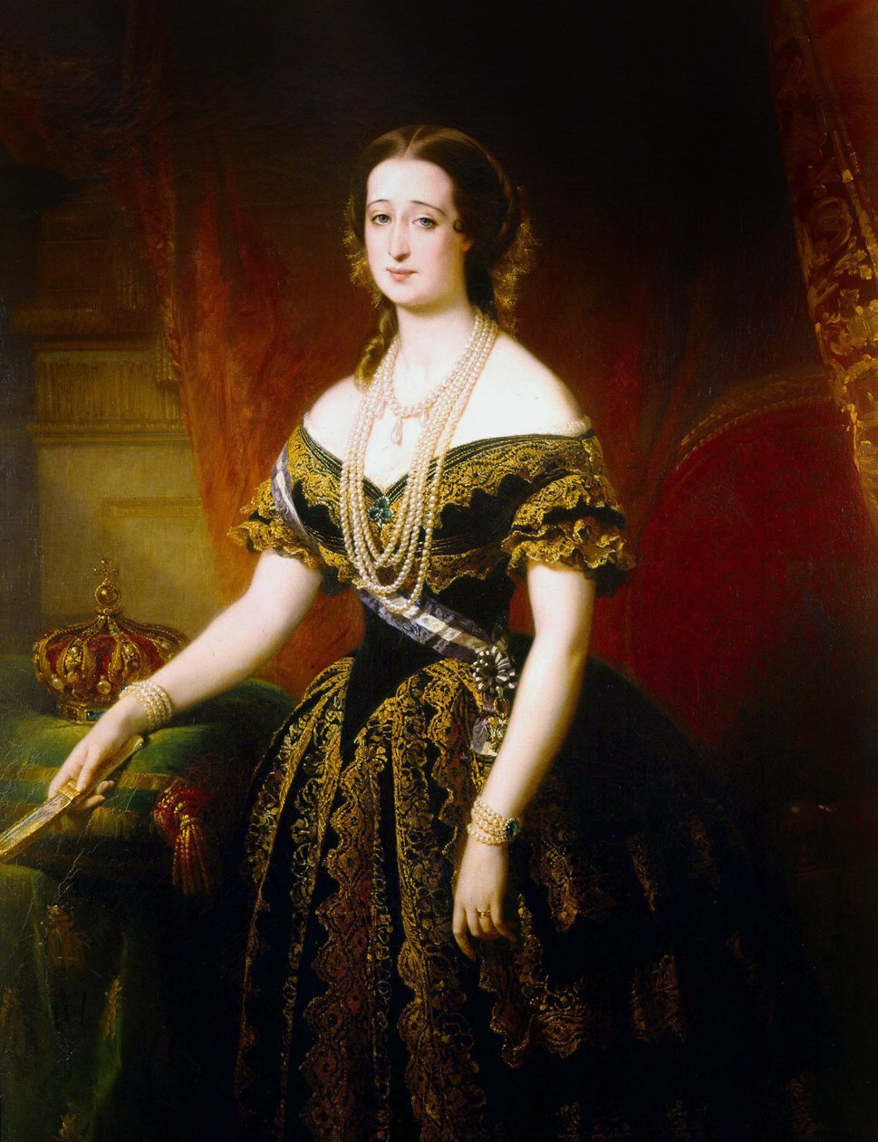 Imperatriz francesa Eugenie de Edouard Louis Dubufe