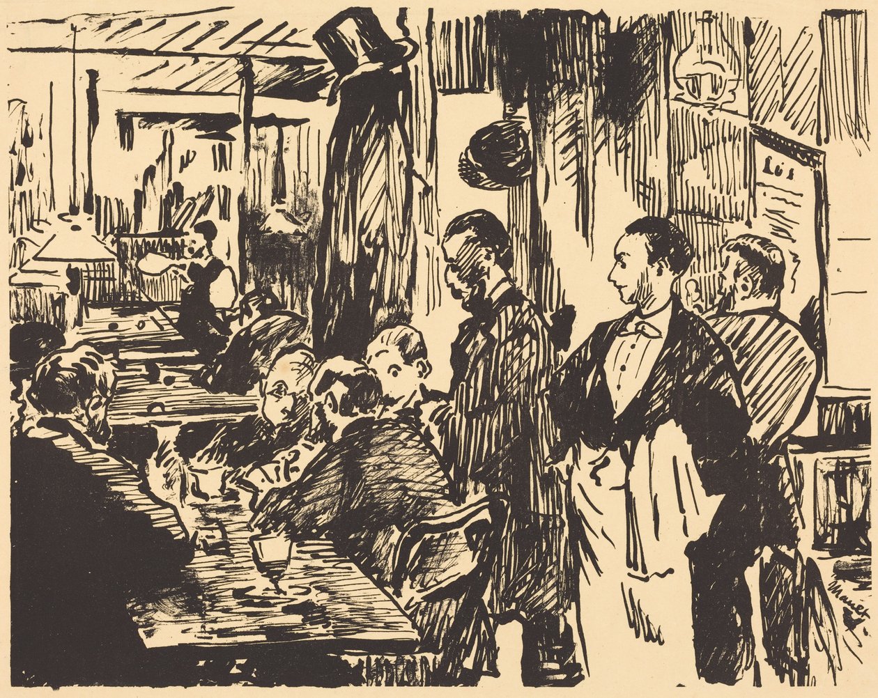 No café de Édouard Manet