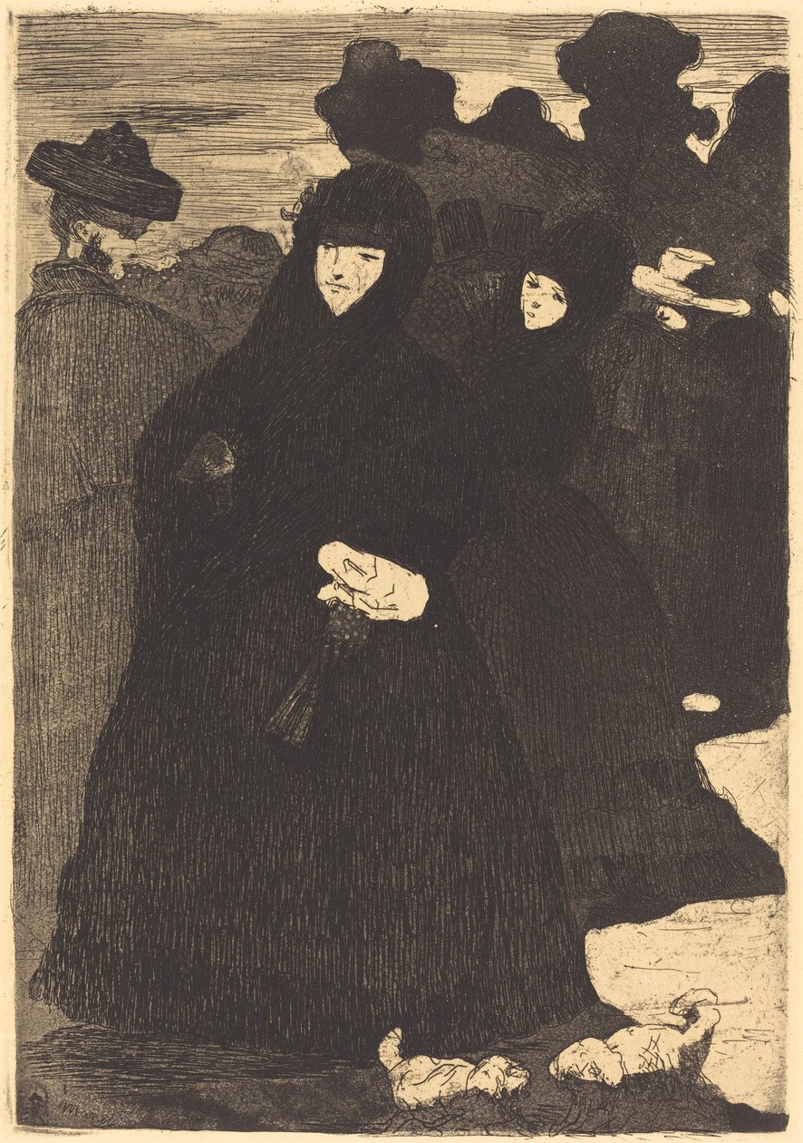 At the Prado Au Prado, 18651868. de Édouard Manet