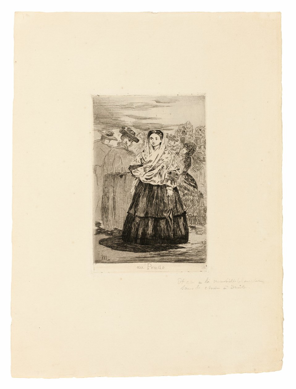 No Prado I de Édouard Manet
