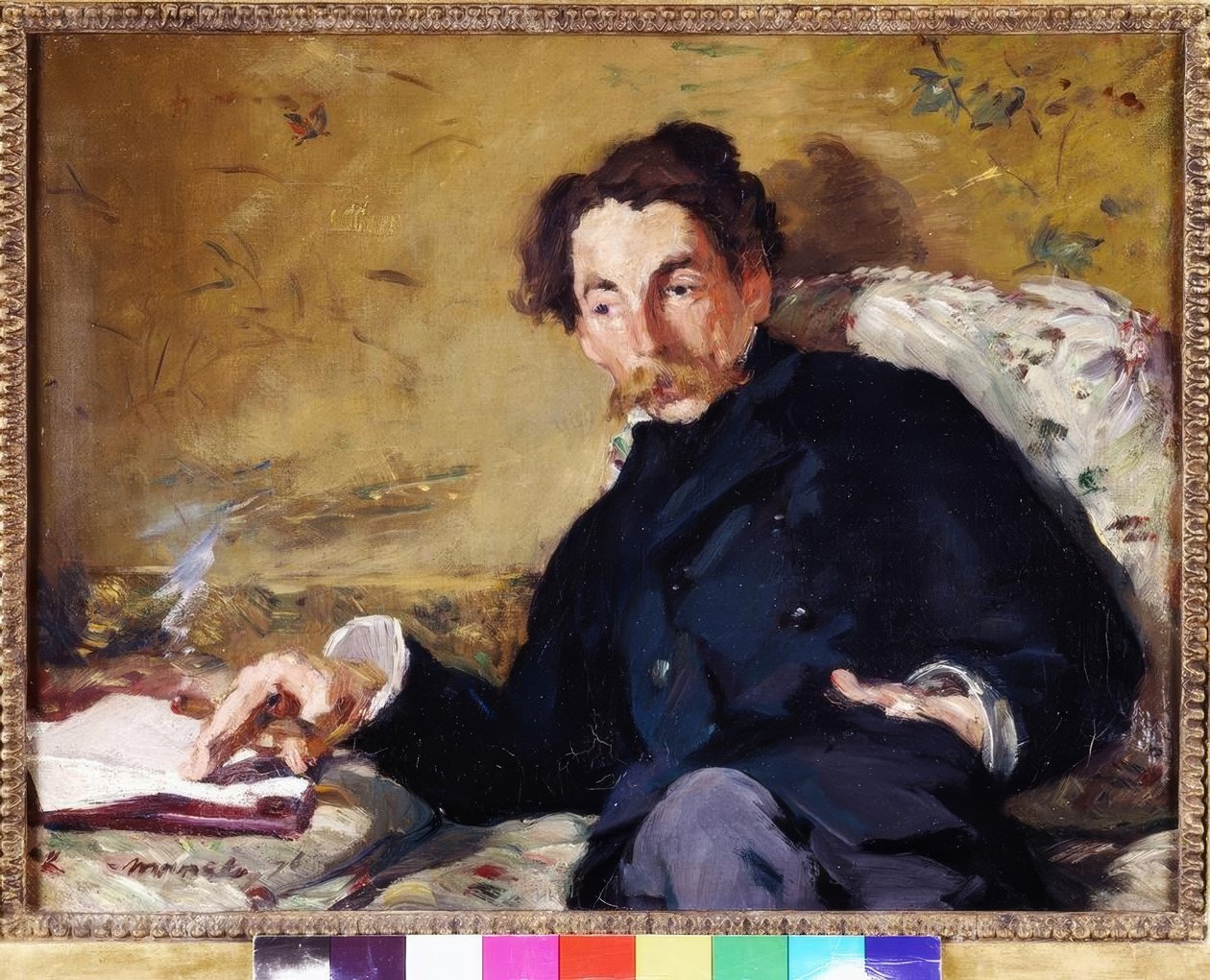 Retrato de Stéphane Mallarmé de Édouard Manet