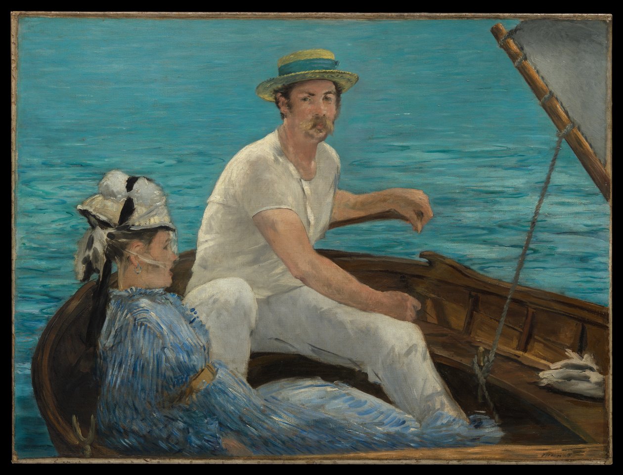 Passeio de barco de Édouard Manet