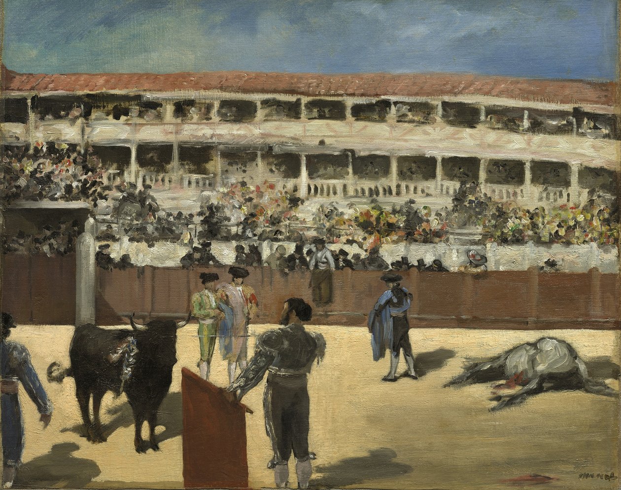 Tourada, 1865-66 de Édouard Manet