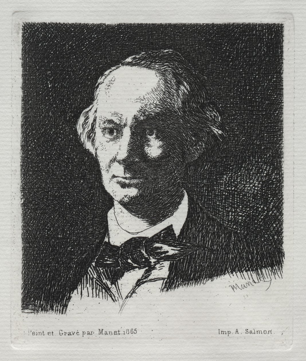 Carlos Baudelaire de Édouard Manet