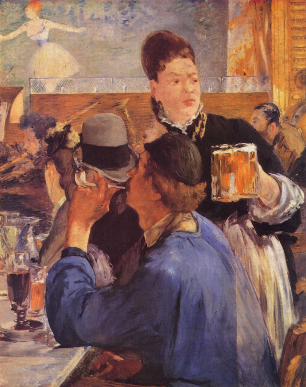 Canto de um Café-Concerto de Édouard Manet
