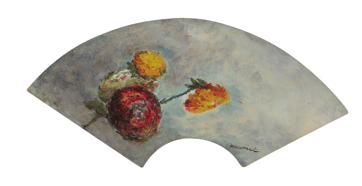 Dálias, 1881 de Édouard Manet