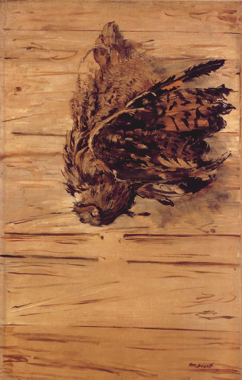 Mocho de águia morto de Édouard Manet