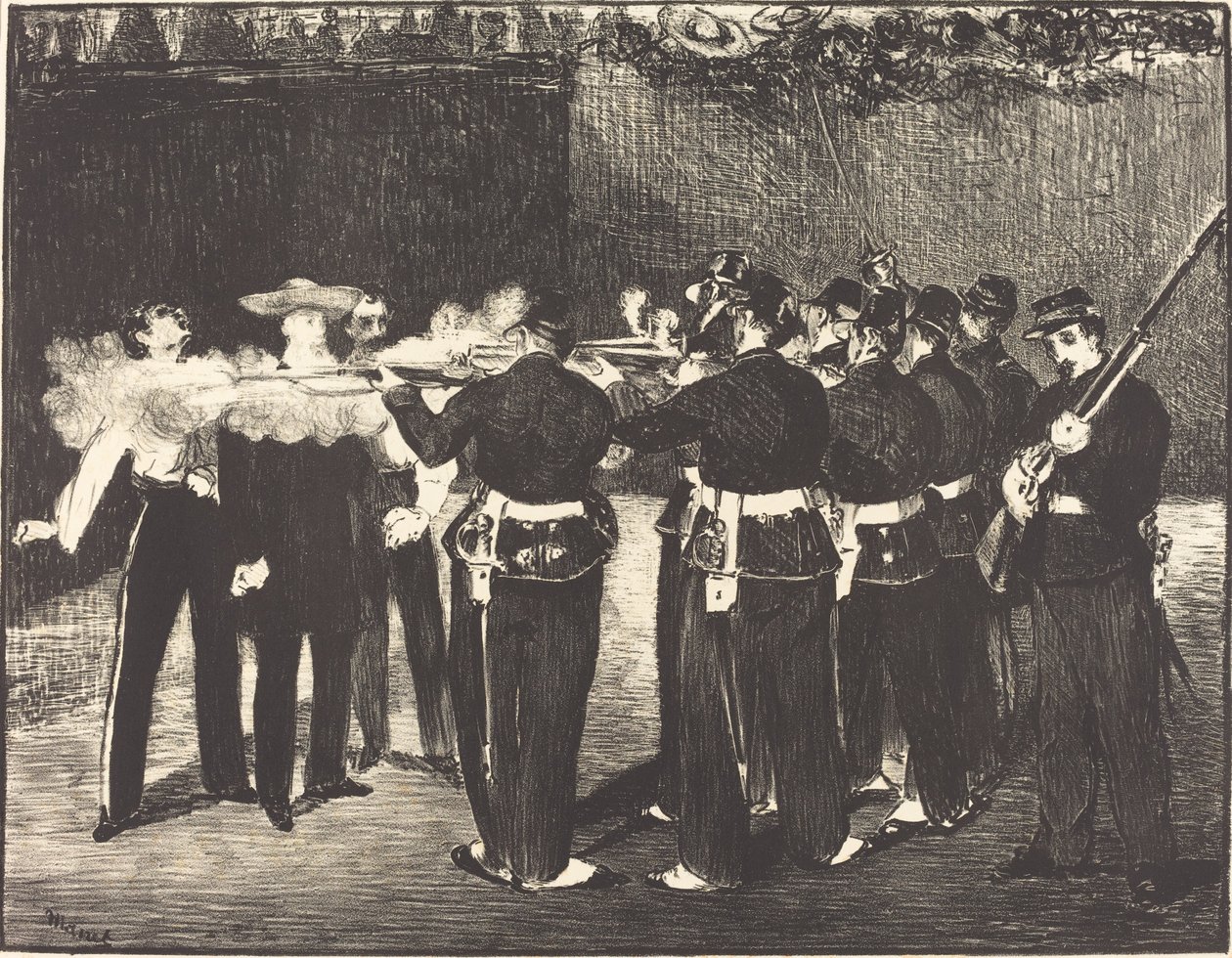 Death of Maximilian at Queretaro L