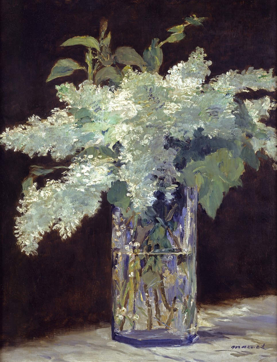 O ramo de lilases de Édouard Manet