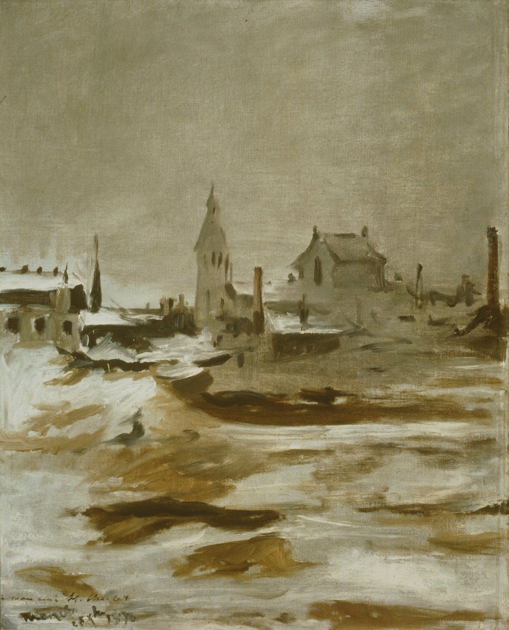 Floresta. de Édouard Manet
