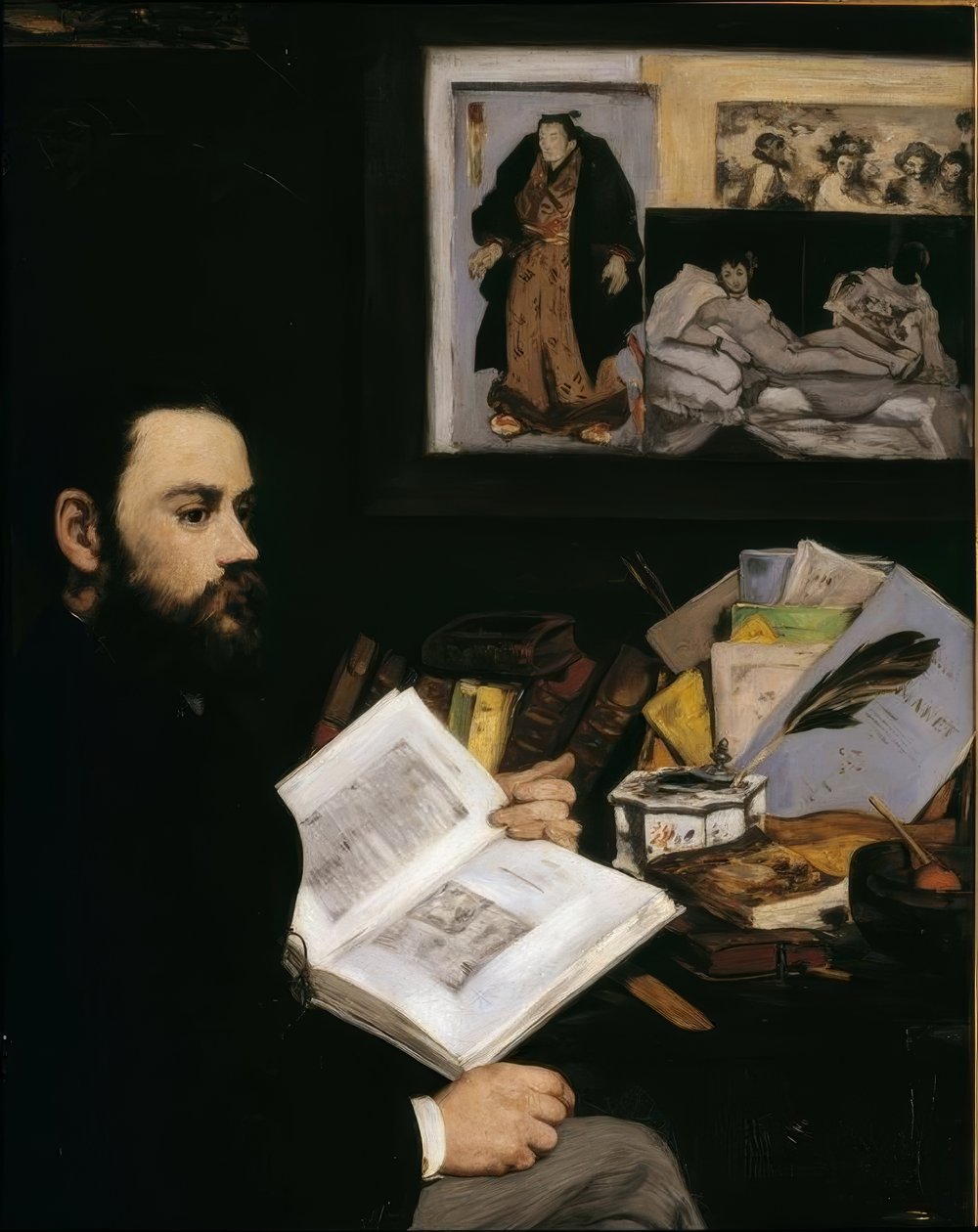 Emile Zola de Édouard Manet