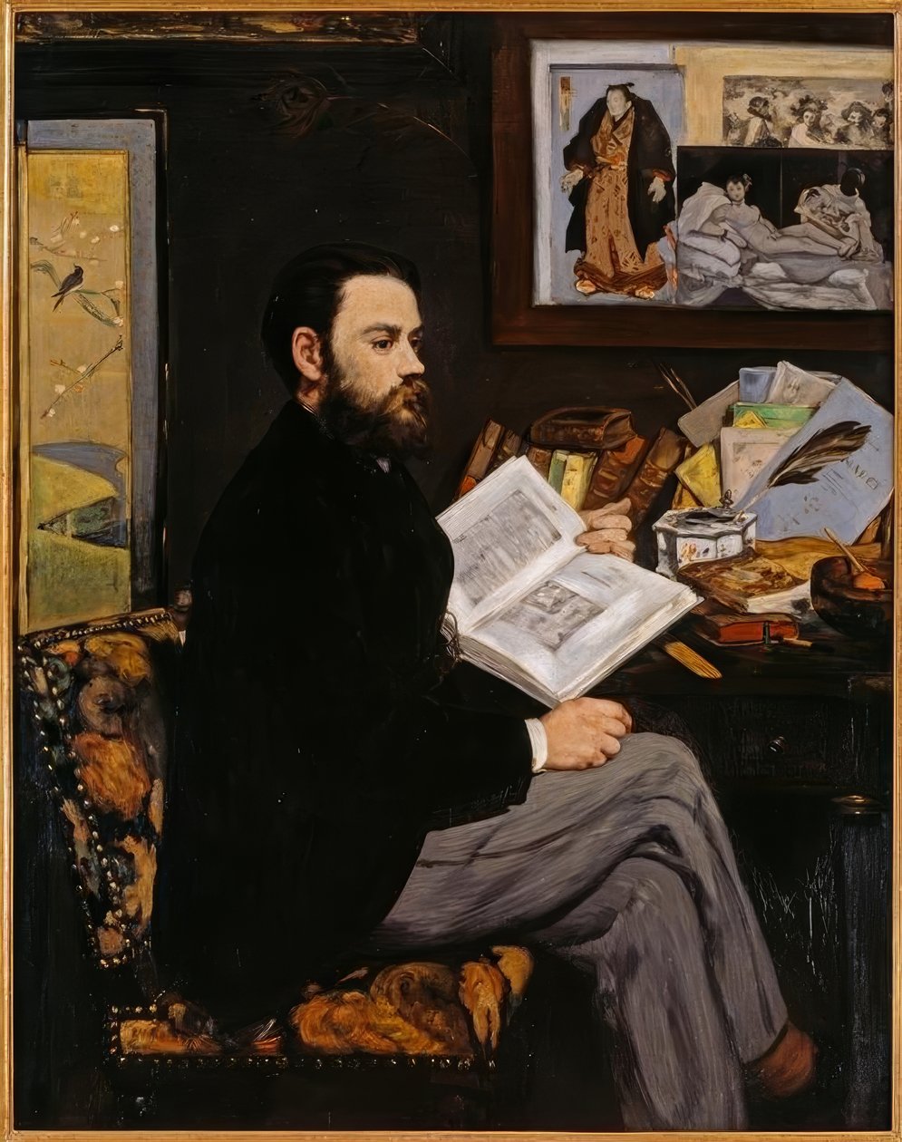 Emile Zola de Édouard Manet