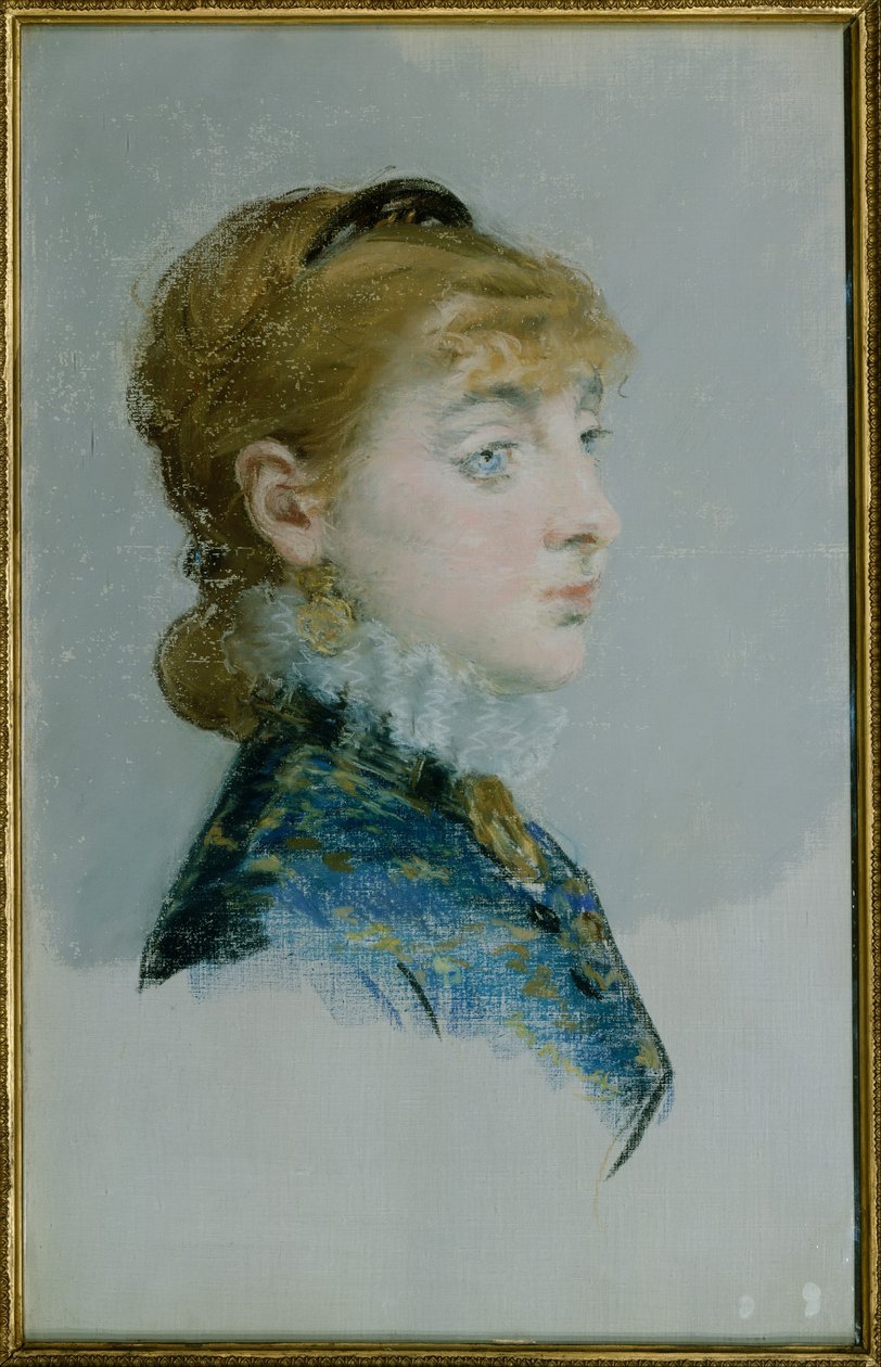 Emilie-Louise Delabigne (1848-1910), chamada Valtesse de la Bigne de Édouard Manet