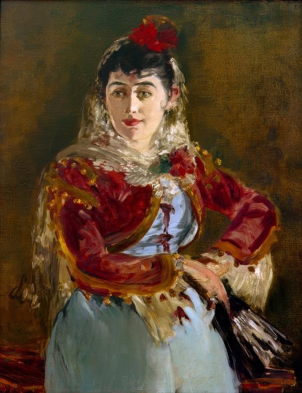 Emilie Ambre no papel de Carmen de Édouard Manet