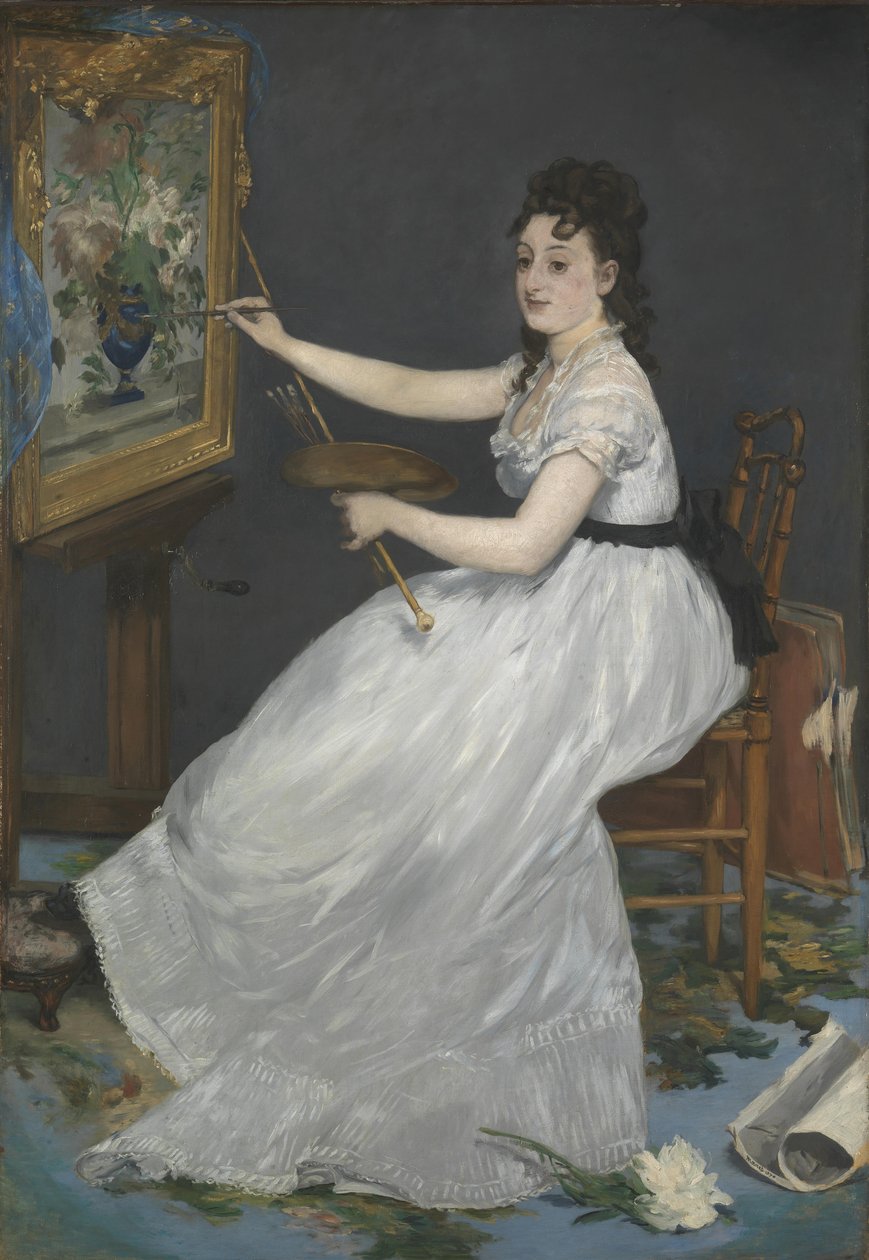 Eva Gonzalès, 1870 de Édouard Manet