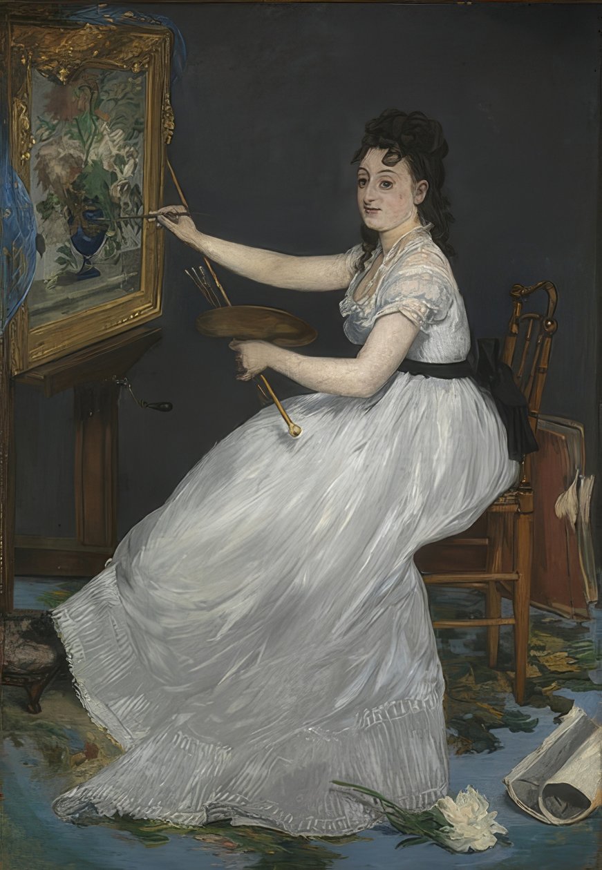 Eva Gonzalès. 1870 de Édouard Manet