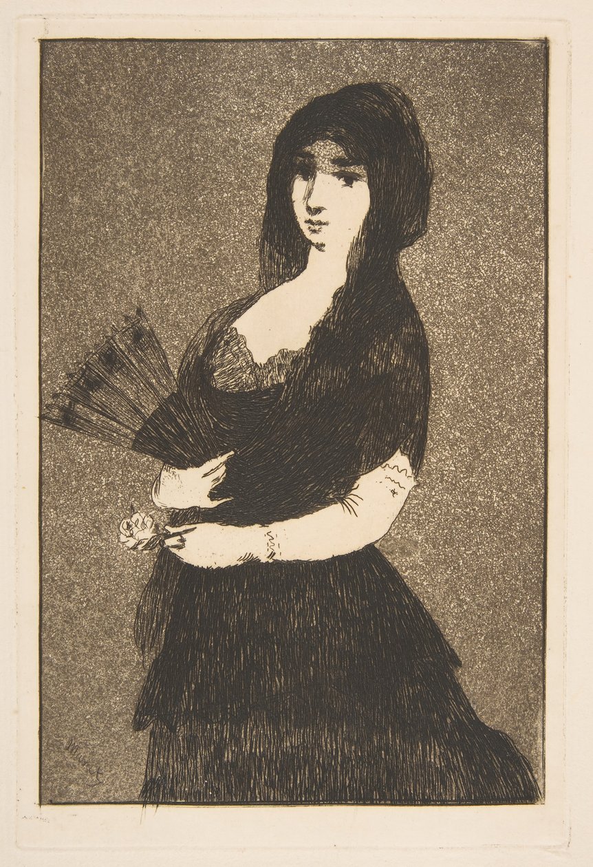 Flor exótica, 1868. de Édouard Manet