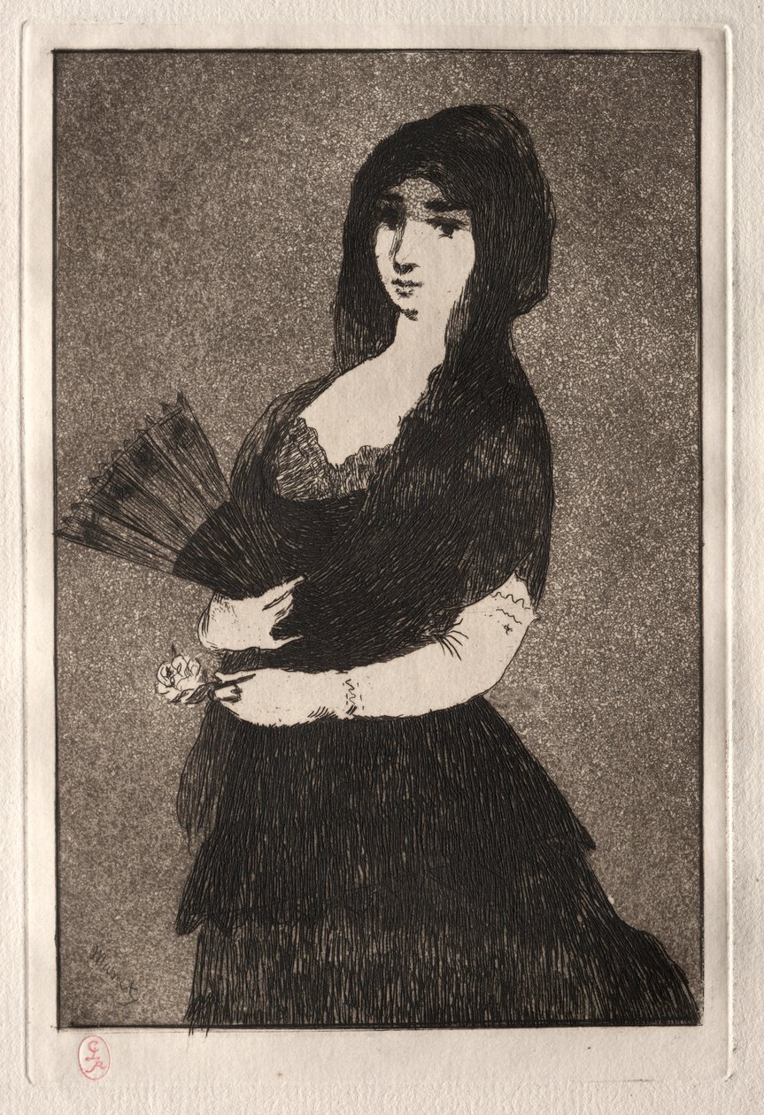 Flor exótica Flor exótica. de Édouard Manet