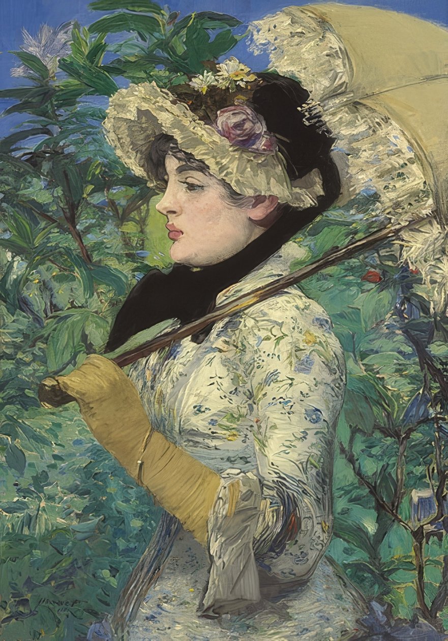 Jeanne (primavera). 1881 de Édouard Manet