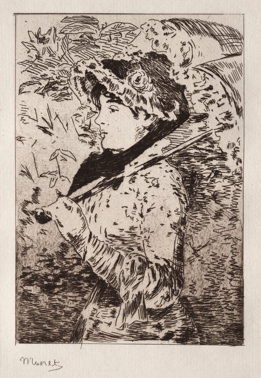 Jeanne: Primavera. de Édouard Manet