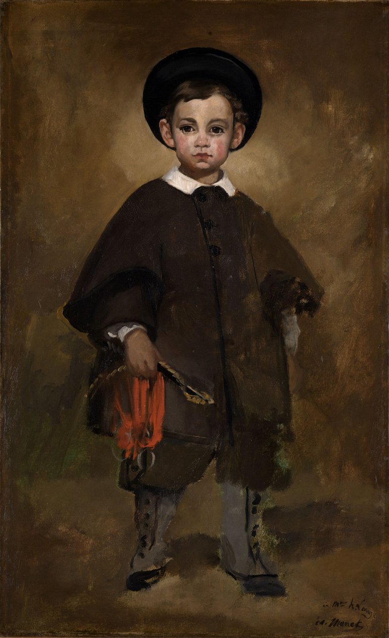 Retrato de criança de Édouard Manet