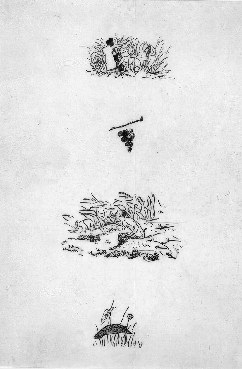 A tarde de uma fauna de Édouard Manet