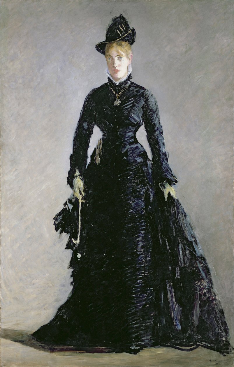 La Parisienne - Manet, Edouard (1832-1883) - 1875 - Óleo sobre tela - 192x125 - Nationalmuseum Stockholm de Édouard Manet