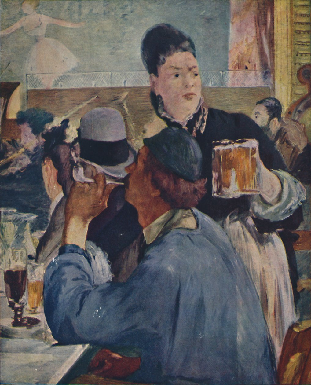 Garçonete De Bocks, A Garçonete, 1879, 1937. de Édouard Manet