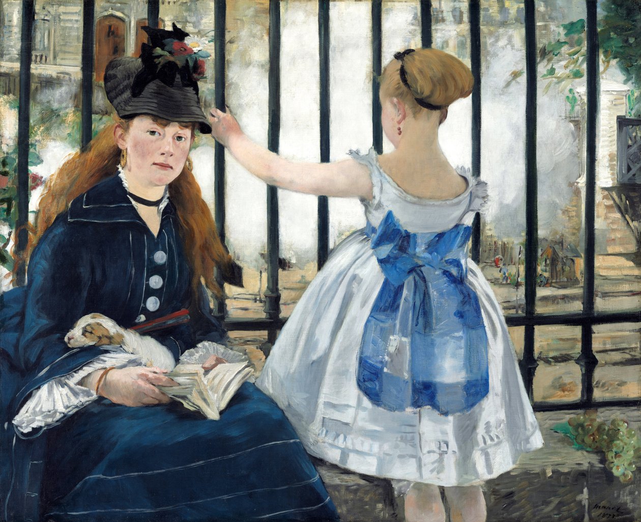 A ferrovia de Édouard Manet