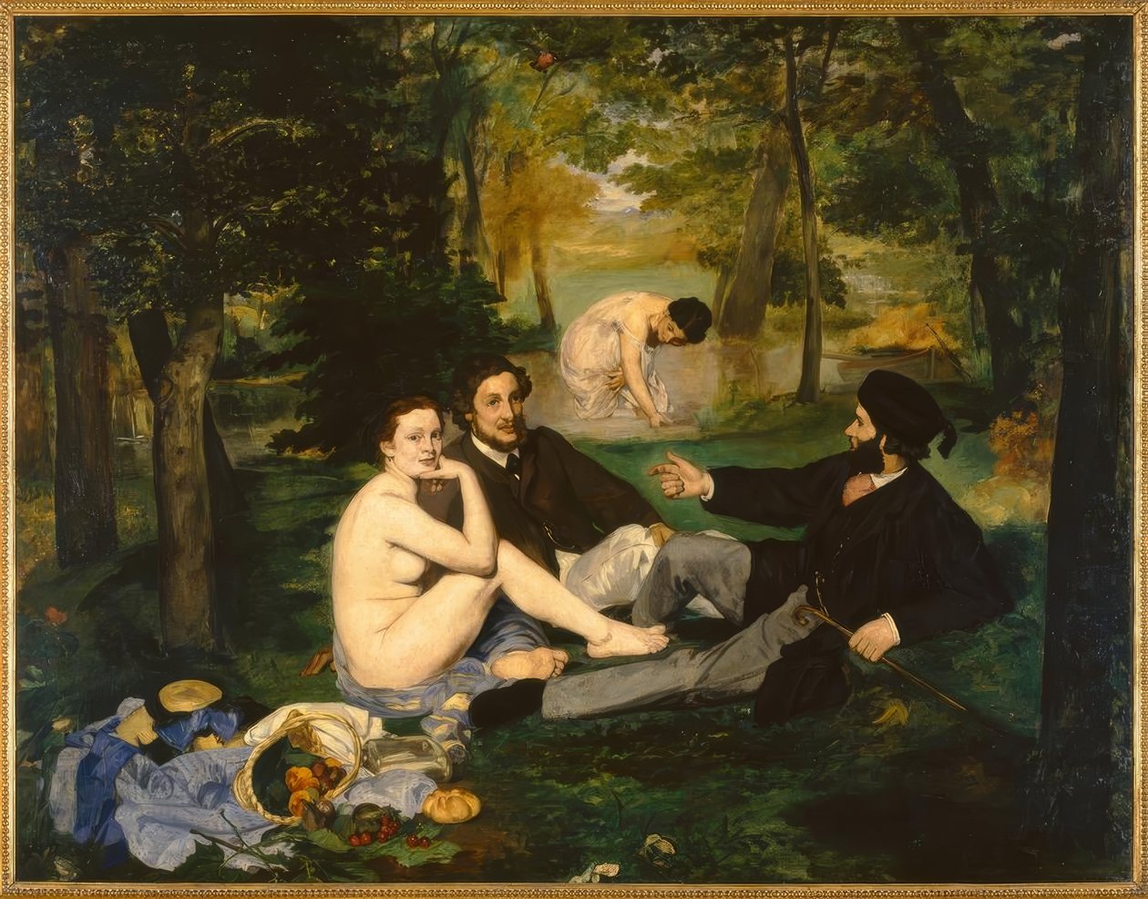 Almoço na grama de Édouard Manet